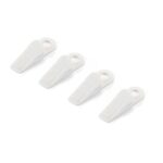 Rubber Deurstopper | SET van 4 - Wit