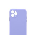 Siliconen hoesje met koord geschikt voor Apple iPhone 11 Pro - Zwart