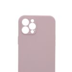 Siliconen hoesje met koord geschikt voor Apple iPhone 12 Pro Max - Licht Roze