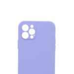 Siliconen hoesje met koord geschikt voor Apple iPhone 12 Pro - Paars