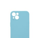 Siliconen hoesje met koord geschikt voor Apple iPhone 13 - Licht Roze