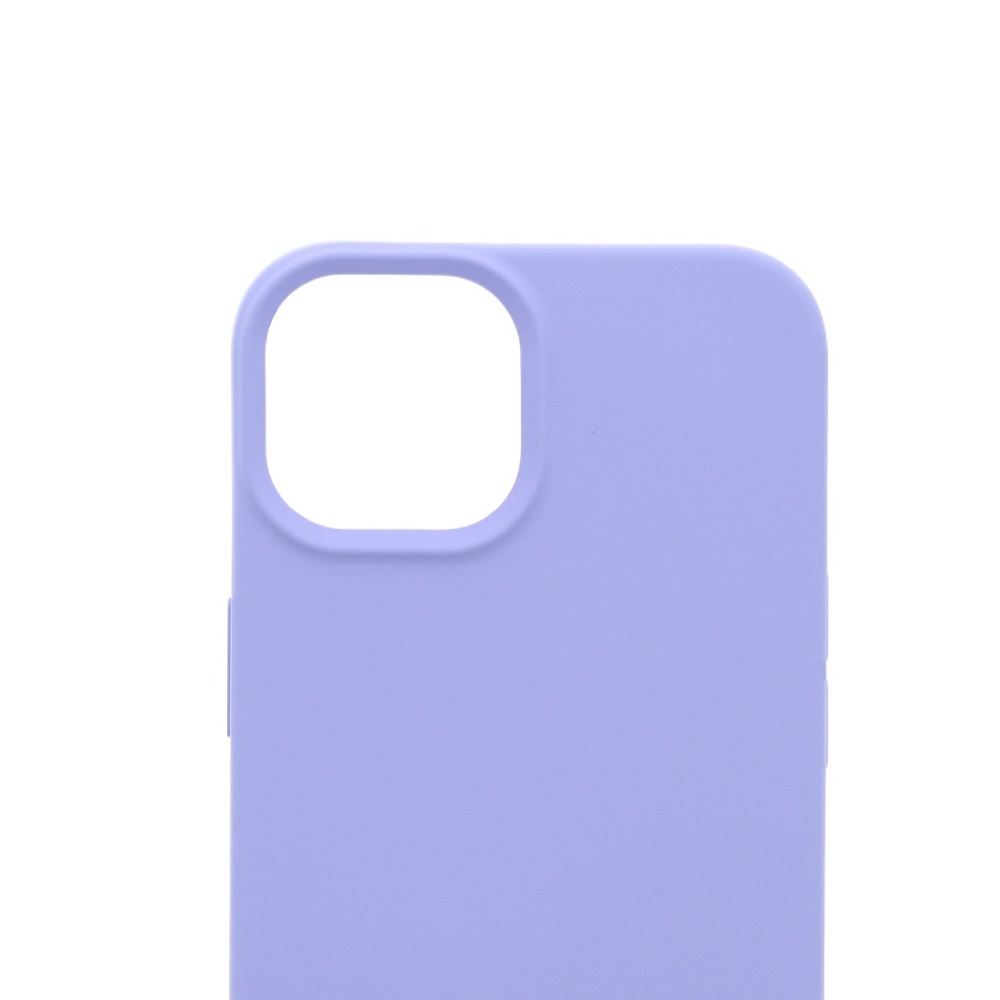 Siliconen hoesje met koord geschikt voor Apple iPhone 14 Plus - Licht Roze