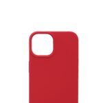 Siliconen hoesje met koord geschikt voor Apple iPhone 14 - Rood