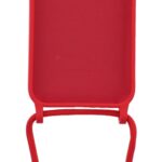 Siliconen hoesje met koord geschikt voor Apple iPhone 14 - Rood