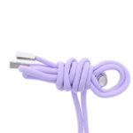 Siliconen hoesje met koord geschikt voor Apple iPhone 8 - Turquoise