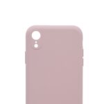 Siliconen hoesje met koord geschikt voor Apple iPhone XR - Licht Roze