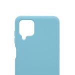 Siliconen hoesje met koord geschikt voor Samsung Galaxy A12 - Licht Roze