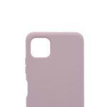 Siliconen hoesje met koord geschikt voor Samsung Galaxy A22 5G - Licht Roze