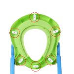 Toiletverkleiner met Trapje voor Kinderen | LB-A20 Groenblauw