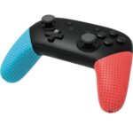 Anti-Slip Handgreep geschikt voor de Nintendo Switch Pro Controller | Zwart TNS-0138