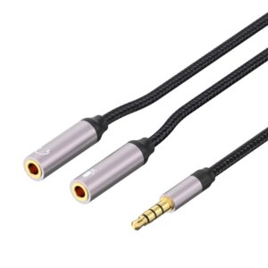 AUX Splitter Adapter | Headphone Jack 3.5mm male naar female Converter | LB-H221
