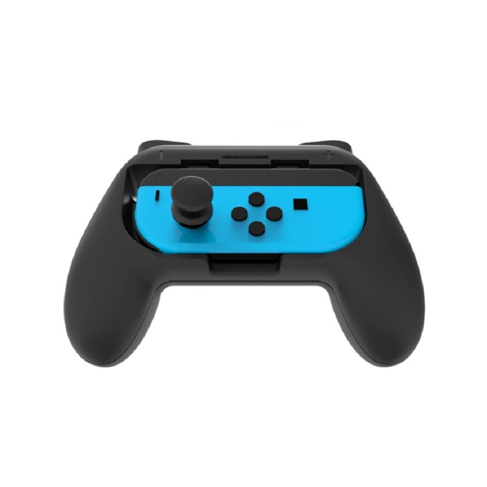 Controller Grip geschikt voor Nintendo Switch Joy-Con met Thumb grips  - Zwart TNS-1818