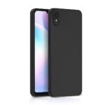 Siliconen hoesje geschikt voor Xiaomi Redmi 9A - Zwart - Soft Cover