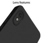 Siliconen hoesje geschikt voor Xiaomi Redmi 9A - Zwart - Soft Cover - Afbeelding 3