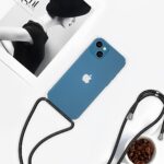 Antishock Hoesje met Koord geschikt voor Apple iPhone 14 Plus | Transparant