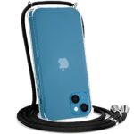 Antishock Hoesje met Koord geschikt voor Apple iPhone 14 Plus | Transparant