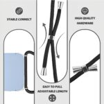 Antishock Hoesje met Koord geschikt voor Apple iPhone 14 Plus | Transparant