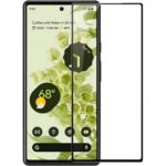 Full Glas screenprotector geschikt voor  - Google Pixel 6 Pro - Transparant - Volledige dekking - Premium Glas