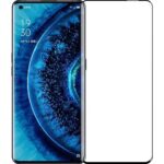 Full Glas screenprotector geschikt voor  - Oppo Find X5 Pro - Transparant - Volledige dekking - Premium Glas