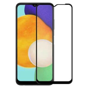 Full Glas screenprotector geschikt voor - Samsung Galaxy A32 5G - Transparant - Volledige dekking - Premium Glas