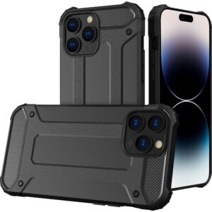 Hoesje geschikt voor Apple iPhone 14 Pro - Rood - Armor case