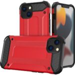 Hoesje geschikt voor Apple iPhone 14 - Rood - Armor case