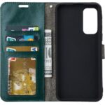 Hoesje geschikt voor Motorola Moto G60s - Groen - Book Case - Portemonneehoesje - Kaartenhouder