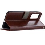 Hoesje geschikt voor Motorola Moto G60s - Groen - Book Case - Portemonneehoesje - Kaartenhouder