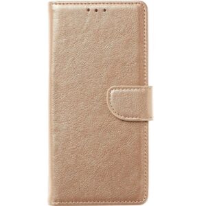 Hoesje geschikt voor Samsung Galaxy A04 - Goud - Book Case - Portemonneehoesje - Kaartenhouder