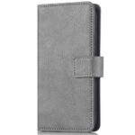 Hoesje geschikt voor Samsung Galaxy A04 - Grijs - Book Case - Portemonneehoesje - Kaartenhouder