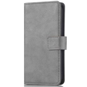 Hoesje geschikt voor Samsung Galaxy A04 - Grijs - Book Case - Portemonneehoesje - Kaartenhouder