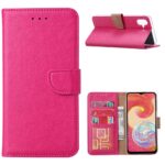 Hoesje geschikt voor Samsung Galaxy A04 - Wit - Book Case - Portemonneehoesje - Kaartenhouder