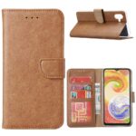 Hoesje geschikt voor Samsung Galaxy A04 - Wit - Book Case - Portemonneehoesje - Kaartenhouder