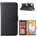 Hoesje geschikt voor Samsung Galaxy A04 - Wit - Book Case - Portemonneehoesje - Kaartenhouder