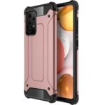 Hoesje geschikt voor Samsung Galaxy A23 5G - Zilver - Armor case