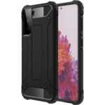 Hoesje geschikt voor Samsung Galaxy S21 - Rood - Armor case