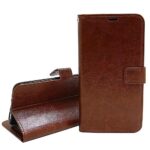 Hoesje geschikt voor Samsung Galaxy Xcover 6 Pro - Bruin - Book Case - Portemonneehoesje - Kaartenhouder