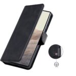 Hoesje geschikt voor Samsung Galaxy Xcover 6 Pro - Bruin - Book Case - Portemonneehoesje - Kaartenhouder