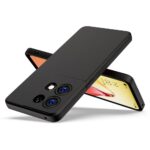 Siliconen hoesje geschikt voor Oppo Reno 8 Pro - Zwart - Soft Cover - Afbeelding 2