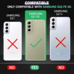 Siliconen hoesje geschikt voor Samsung Galaxy S21 FE - Transparant - Soft Cover - Afbeelding 2