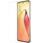 Screenprotector geschikt voor Oppo Reno 8 Pro - Transparant - Gehard glas - scherm beschermer