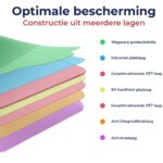 Screenprotector geschikt voor Samsung Galaxy Xcover 6 Pro - Transparant - Gehard glas - scherm beschermer