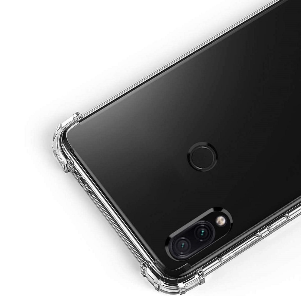 Siliconen hoesje geschikt voor Huawei P30 Lite - Transparant - Antishock - Bumper case