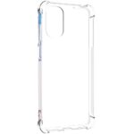 Siliconen hoesje geschikt voor Motorola Moto E32 - Transparant - Antishock - Bumper case