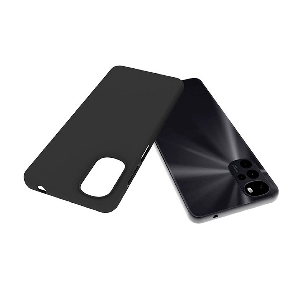 Siliconen hoesje geschikt voor Motorola Moto G22 - Soft Cover - Zwart