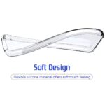 Siliconen hoesje geschikt voor Oppo Reno 8 Pro - Transparant - Soft Cover - Afbeelding 5