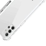 Siliconen hoesje geschikt voor Samsung Galaxy A32 5G - Transparant - Antishock - Bumper case