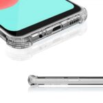 Siliconen hoesje geschikt voor Samsung Galaxy A32 5G - Transparant - Antishock - Bumper case