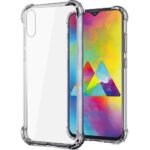 Siliconen hoesje geschikt voor Samsung Galaxy A50 - Transparant - Antishock - Bumper case