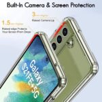 Siliconen hoesje geschikt voor Samsung Galaxy S21 FE - Transparant - Soft Cover - Afbeelding 8